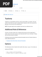 Tcpdump Cheat Sheet - MD