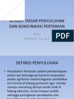 Bab I Konsep Dasar Penyuluhan Dan Komunikasi Pertanian