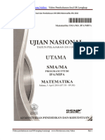 Soal Dan Pembahasan UN SMA Matematika IPA 2016