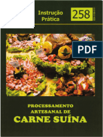 Instrução Prática 258 - Processamento Artesanal de Carne Suína