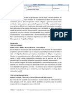 Tarea 1 Argumentacion Juridica Delitos Segun El Bien Tutelado