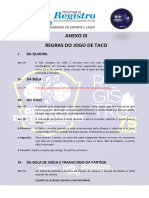 2019 Regulamento Especifico Do Taco - Anexo III - Gincana