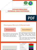 Materi Pelatihan Bencana Internal Dan Eksternal