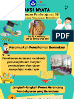 Aksi Nyata - Perencanaan Pembelajaran SD