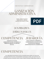 Organización Administrativa Inst.
