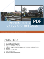 Pertemuan Loka Karya Mini Bulanan - Jan 2019