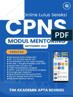 Modul Mentoring CPNS 2023 - September