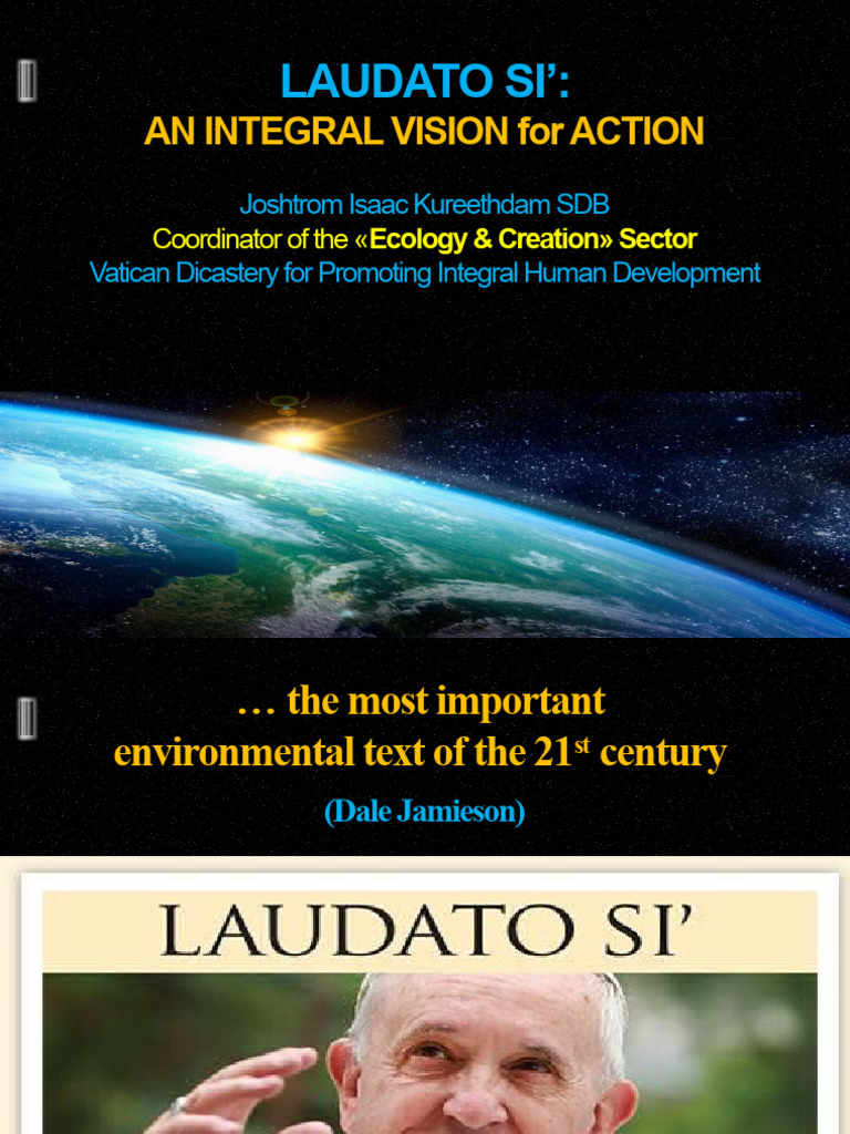 Presentation of Laudato Si Clergy Study Days Archdiocese of San
