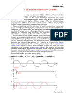 ANALISIS TRANSIEN Dan STASIONER