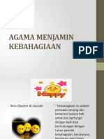 Agama Menjamin Kebahagiaan 13