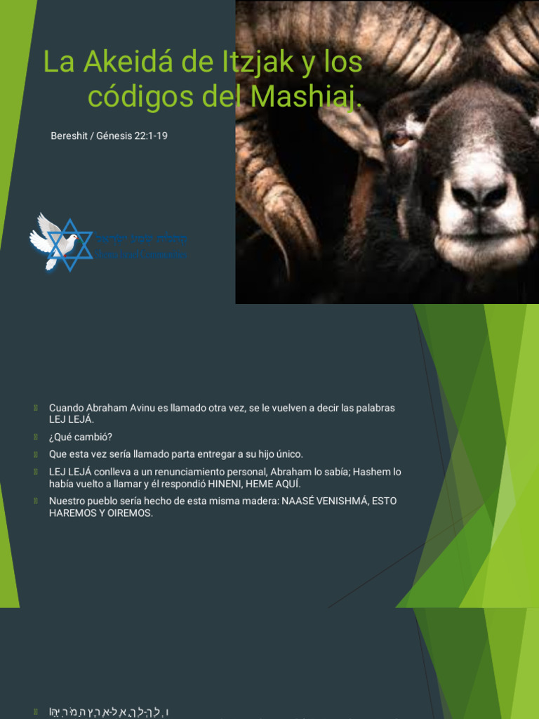 La Akeidá de Itzjak y Los Códigos Del | PDF | Abrahán | Mesías