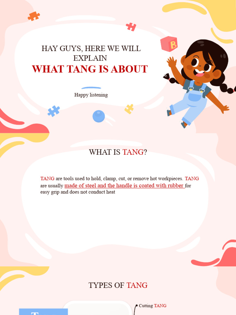 Understanding TANG Tools and Usage | PDF