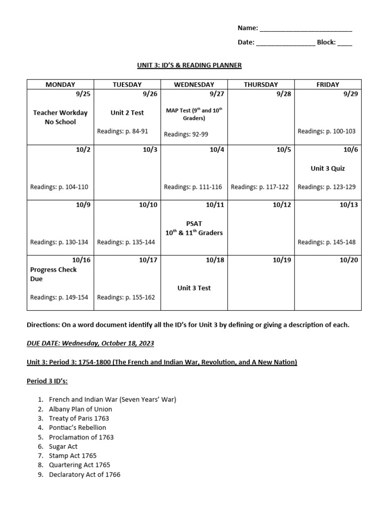 APUSH Period 3 Study Guide | PDF