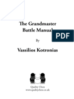 The Grandmaster Battle Manual Vassilios Kotronias
