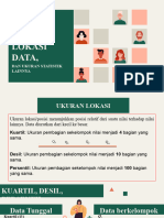 Pertemuan 7. Ukuran Lokas Data Dan Ukuran Lainnya