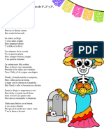 Calaverita para Los Alumnos de 1°, 2° y 3°.