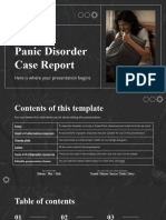 Panic Disorder Case Report by Slidesgo