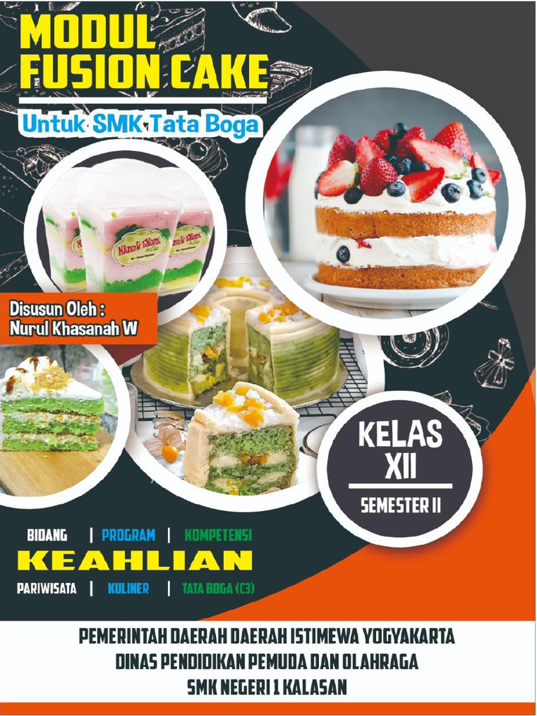 Modul Pembelajaran Fusion Cake | PDF
