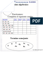 Algebra Fichas