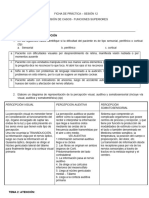 Ficha de Práctica 12 Revision de Casos Atencion Memoria Percepcion