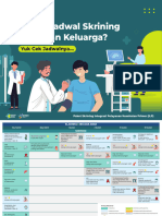 Jadwal Skrining Sesuai Siklus Hidup