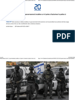 Guerre Hamas-Israël Le Gouvernement Israélien A-T-Il Prévu D'autoriser La Police À Tirer Sur Les Manifestants