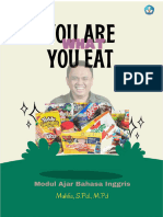 PDF Modul Ajar Bahasa Inggris Teks Label You Are What You Eat Fase D Compress