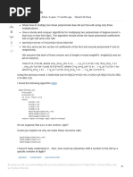 Algorithm - Multiply Polynomials - Stack Overflow