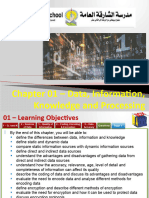 Chapter 01 - Data, Information, Knowledge and Processing