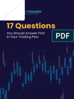 17 Questions You Should Answer First in Your Trading Plan-Fillable