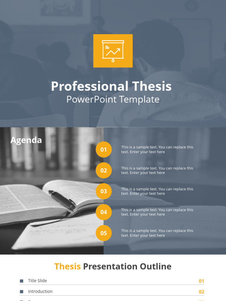 FF0297 01 Free Professional Thesis Powerpoint Template 16x9 | PDF