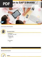 Intro S4HANA Using Global Bike SAP Slides en v.4.1