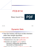 ITCS 6114: Binary Search Trees