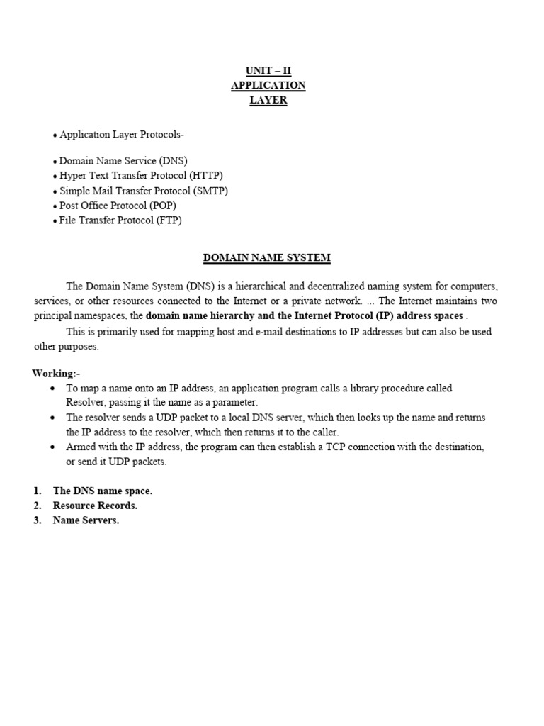 unit-ii-computer-networks-pdf-domain-name-system-internet