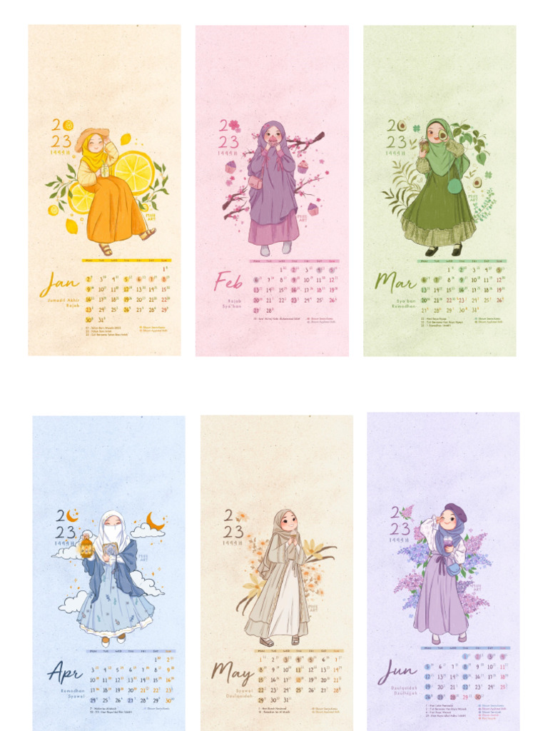 Kalender Muslimah | PDF