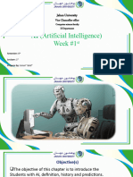 Week #1 AI (Introduction)