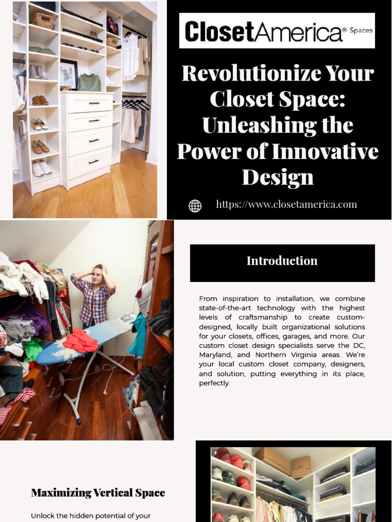 Closet America Elevate Your Space With Innovative Closet Design PDF