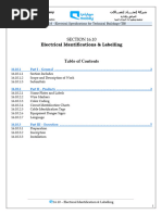 16.10 - Electrical ID & Label