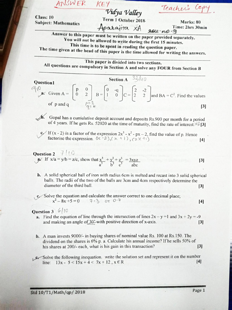 vidya-valley-term1-math-2018-pdf-sphere-euclidean-geometry