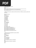 PL/SQL Lab