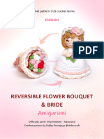 Reversible Flower Bouquet & Bride: Amigurumi