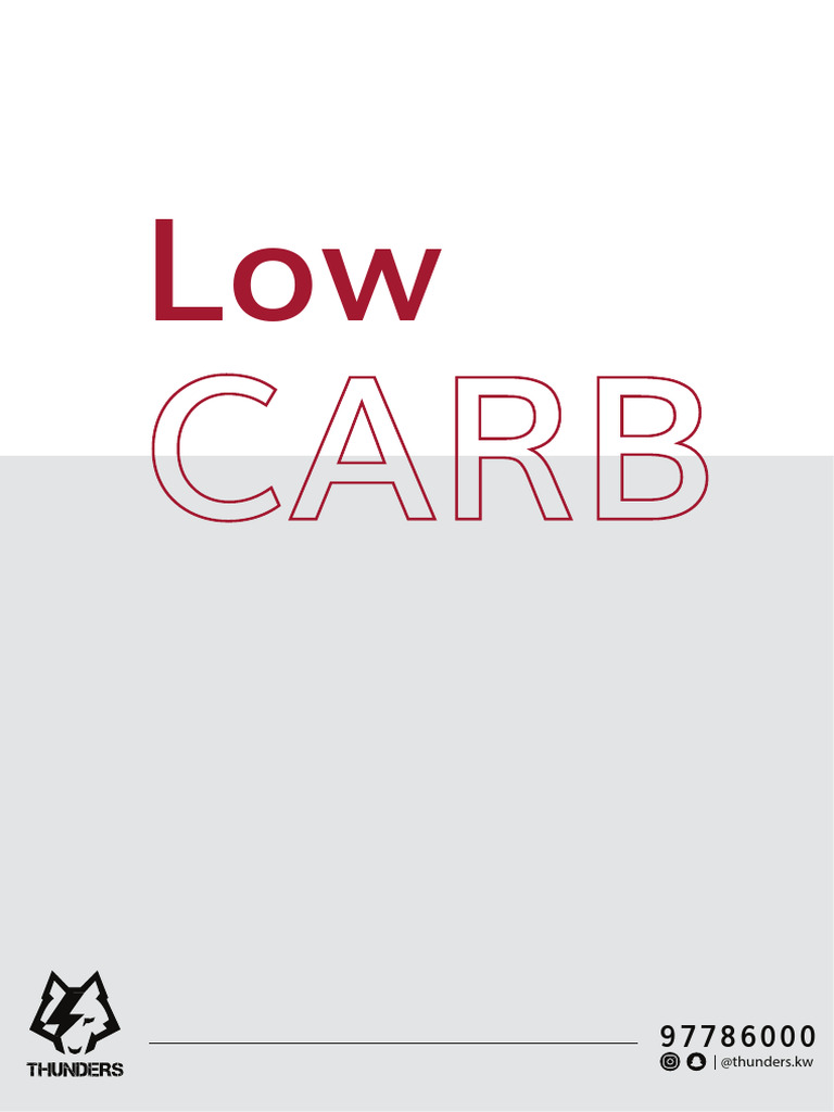 Low Carb | PDF