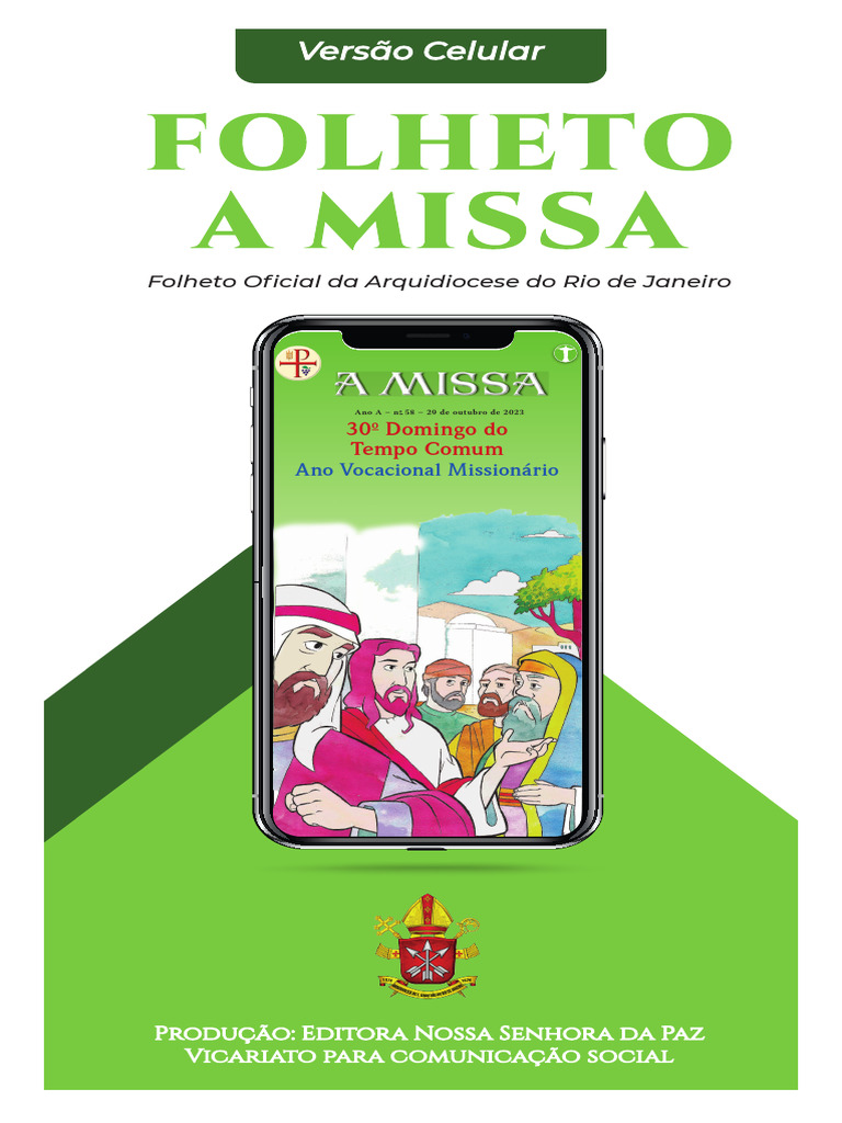 Folheto Da Santa Missa 29.10 PDF