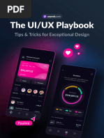 UX - UI Design Process and Principles | PDF