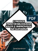 Ebook - 5 Passos para Desbloquear Solos e Improvisos Na Guitarra