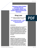 King Lear Annotated Text