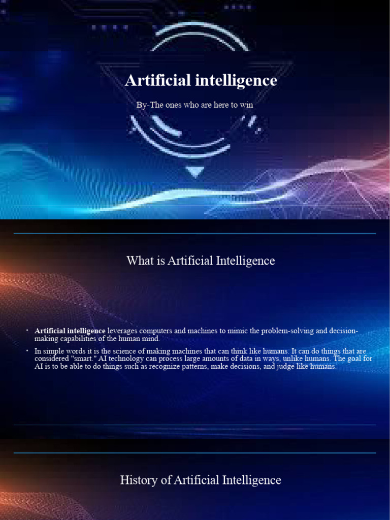 Understanding Artificial Intelligence Simply | PDF | Artificial ...