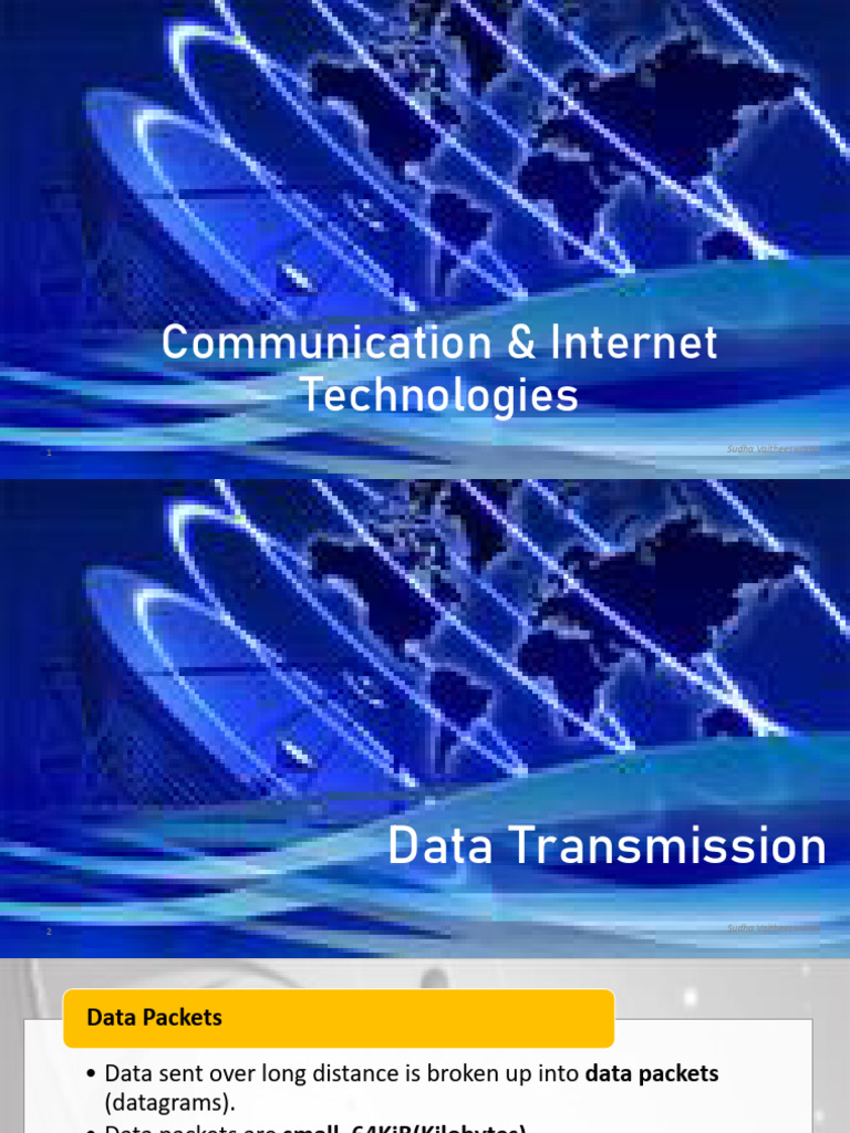 Chapter 2 Communication & Internet Technologies | PDF | Key ...
