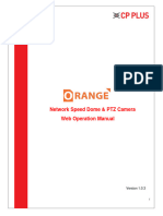Network Speed Dome & PTZ Camera Web Operation Manual