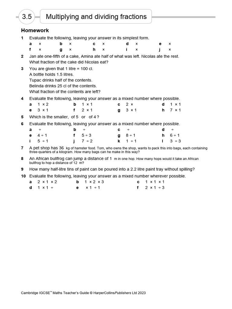 Homework 3.5 | PDF | Teaching Methods & Materials